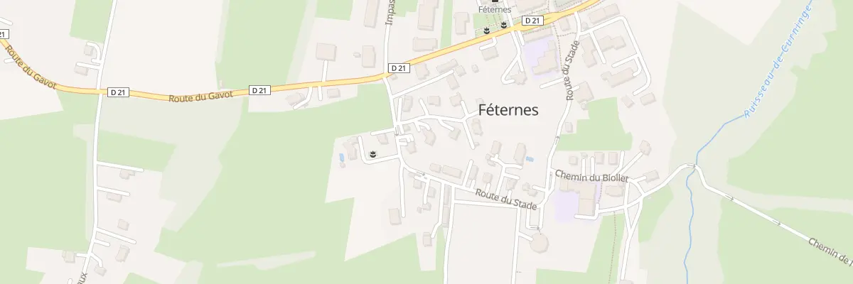 Plan du 18 Imp du Pressoir à Féternes