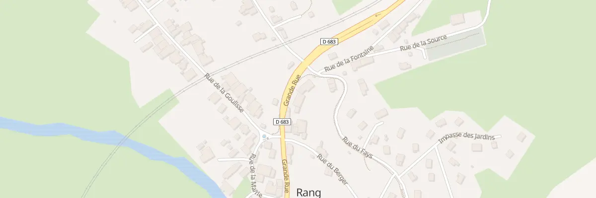 Plan du 34 Gr Grande Rue à Rang