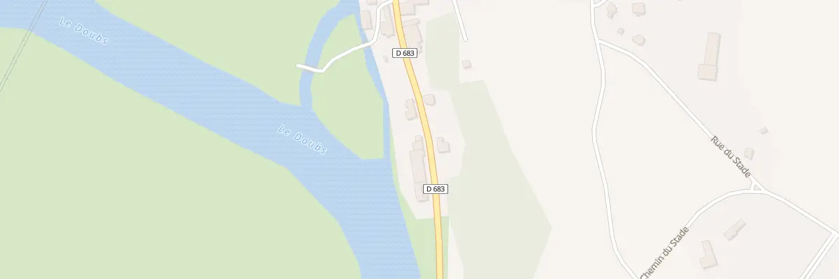 Plan du 5 Gr Grande Rue à Rang