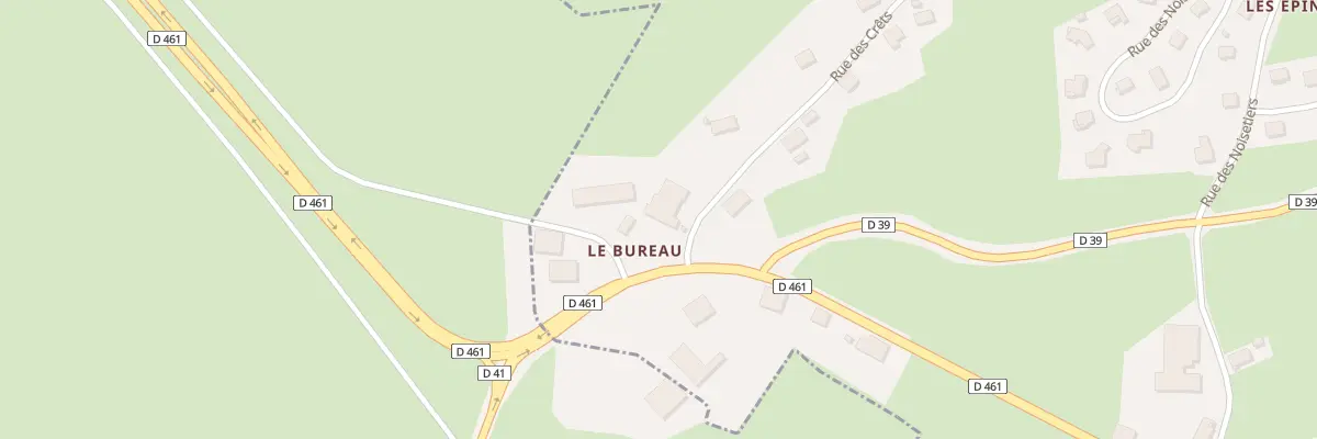 Plan du 1B Rue des Crêts à Fuans