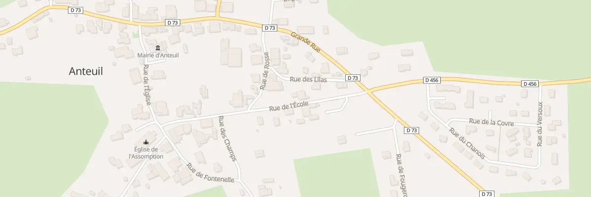 Plan du 4 Rue de l’Ecole à Anteuil