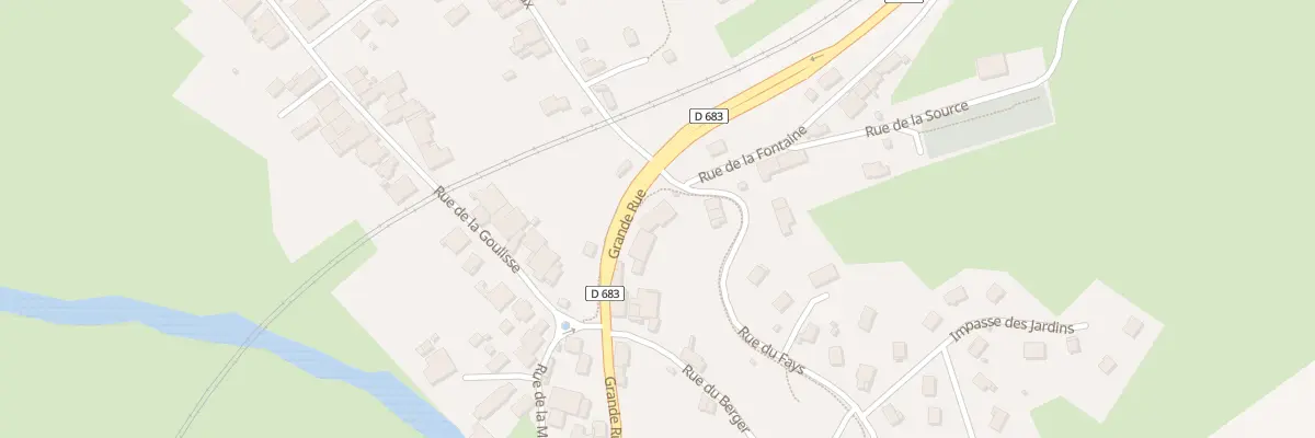 Plan du 36 Gr Grande Rue à Rang