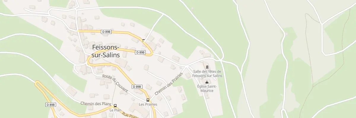 Plan du 67 Rte des Quatre Bassins à Feissons-sur-Salins
