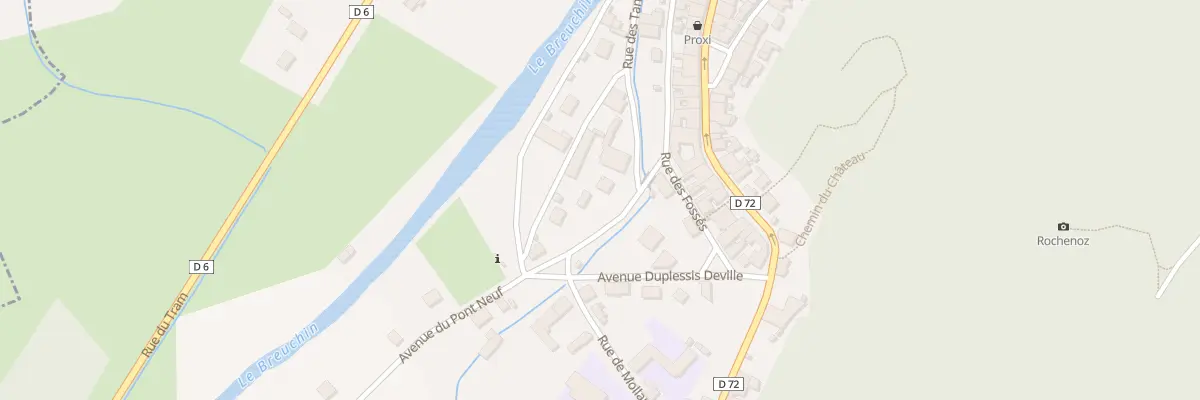 Plan du 2 Av du Pont Neuf à Faucogney-et-la-Mer