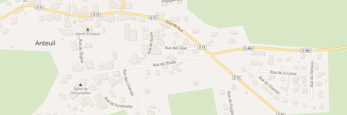 Plan du 2 Rue de l’Ecole à Anteuil