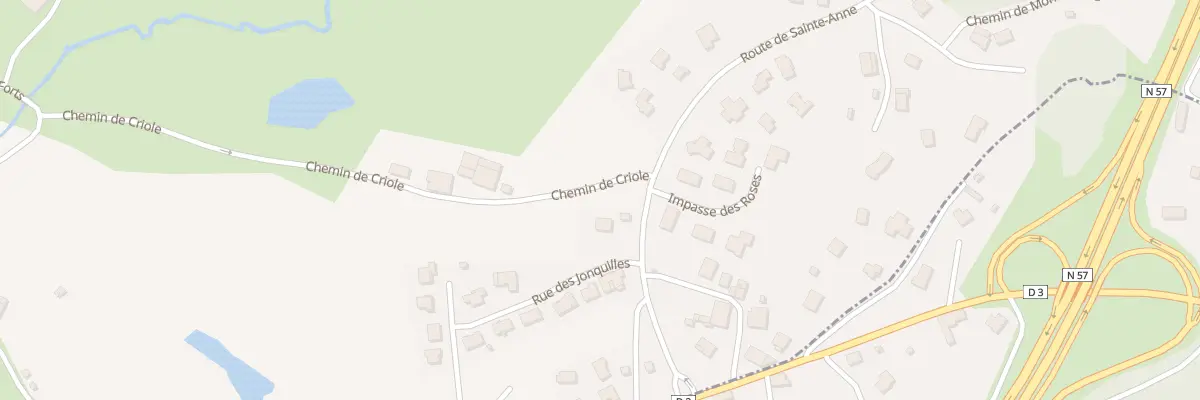 Plan du 22 Rte de Sainte Anne à Saint-Nabord