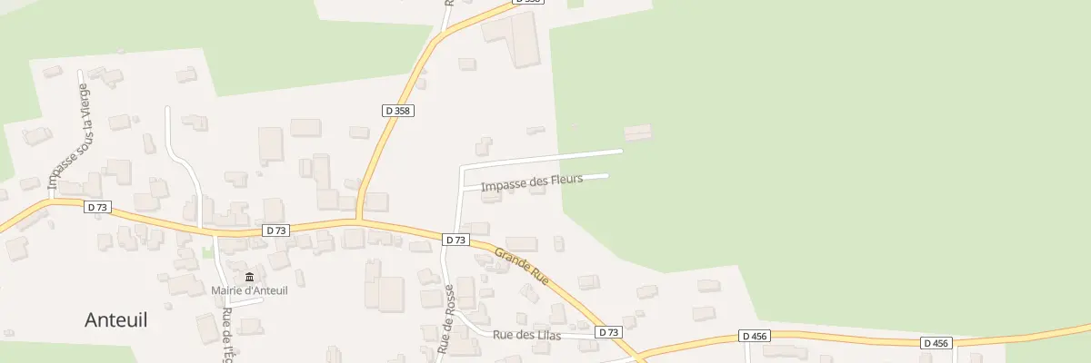 Plan du 2B Imp des Fleurs à Anteuil