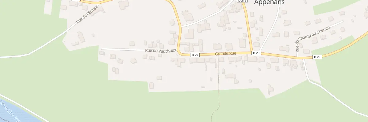 Plan du 45 Gr Grande Rue à Appenans