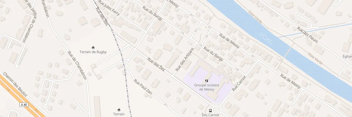 Plan du 2 Rue des artisans à Cluses