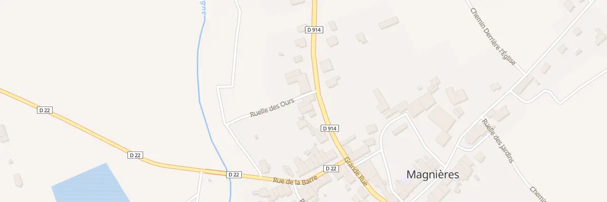 Plan du 21 Grande Rue à Magnières
