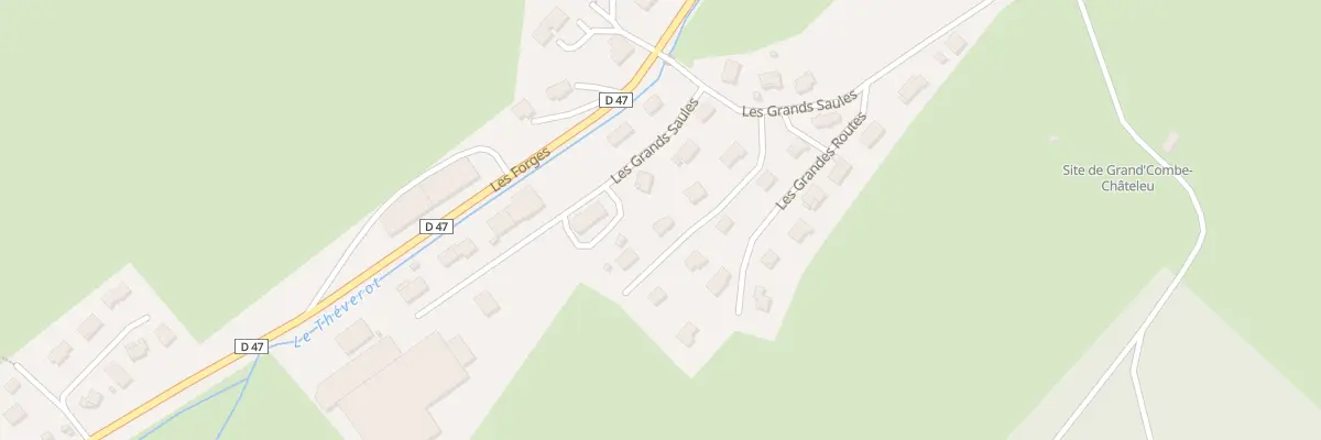 Plan du 6 Les Goguilley à Grand’Combe-Châteleu
