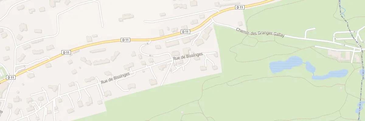 Plan du 534 Rue de Bissinges à Publier
