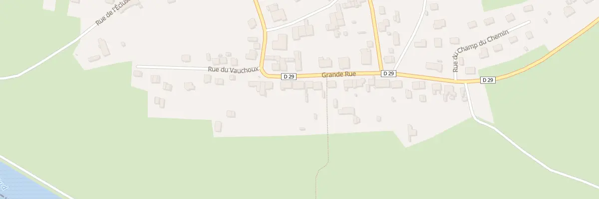 Plan du 41 Gr Grande Rue à Appenans
