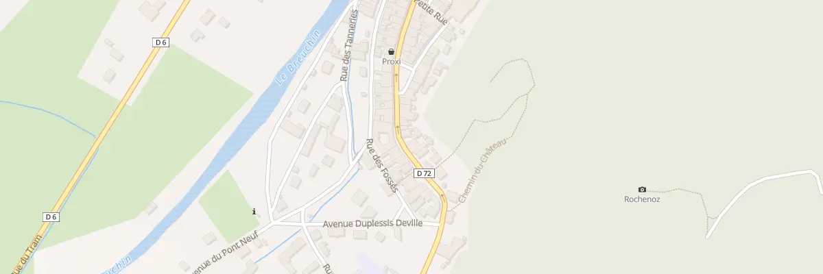 Plan du 14 Grande Rue à Faucogney-et-la-Mer