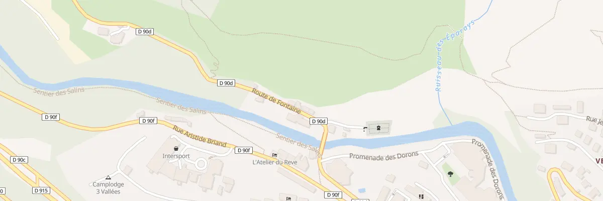 Plan du 12 Rte de Fontaine à Brides-les-Bains