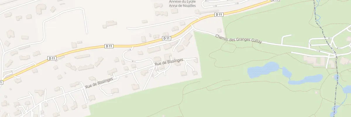 Plan du 571 Rue de Bissinges à Publier