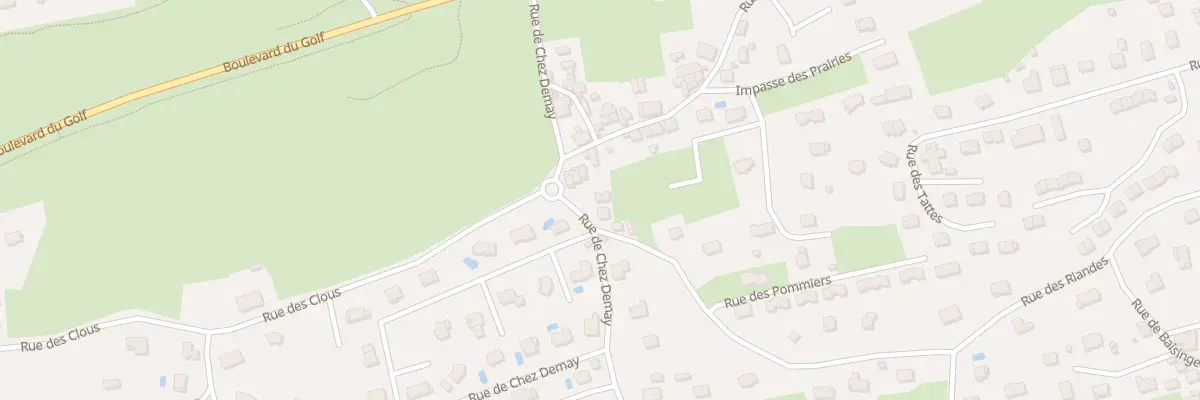 Plan du 1 Rue des Pommiers à Publier