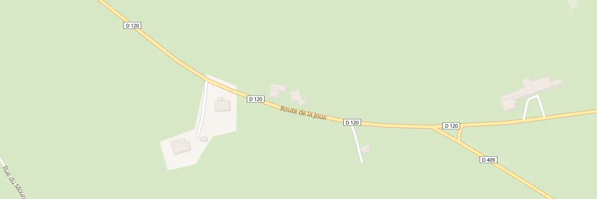 Plan du 11 Rte de la Joux à Laviron