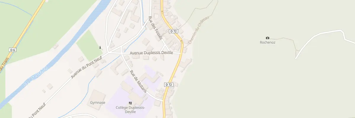 Plan du 12 Av Duplessis Deville à Faucogney-et-la-Mer