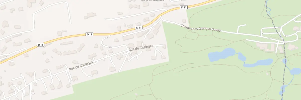Plan du 576 Rue de Bissinges à Publier
