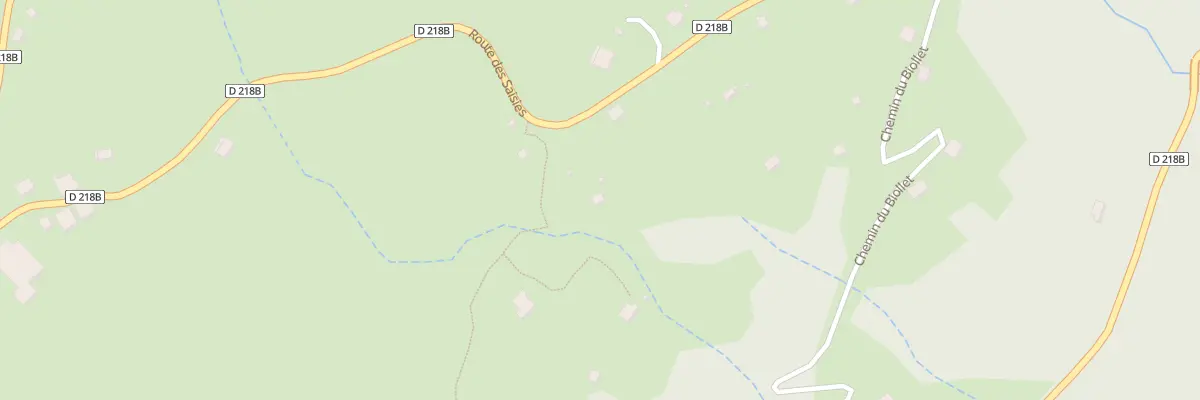 Plan du 2339 Rte des Saisies à Hauteluce
