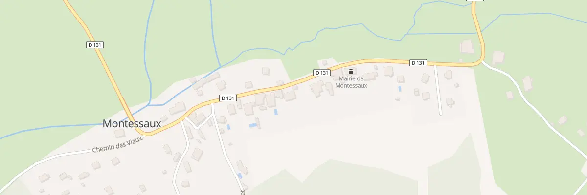 Plan du 16 Le Bourg à Montessaux