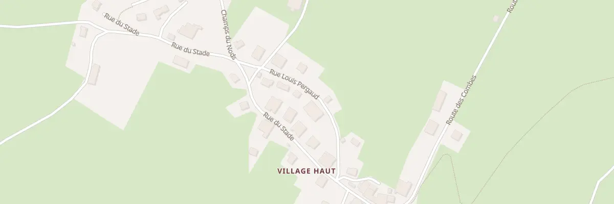 Plan du 5B Rue Louis Pergaud à Guyans-Vennes