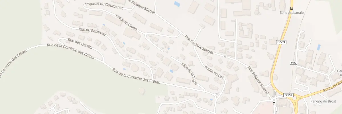Plan du 141 All de la Vigie à La Croix-Valmer