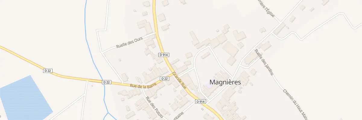 Plan du 12 Grande Rue à Magnières