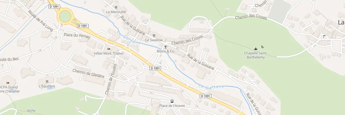 Plan du 359 Rue de la Guisane à La Salle-les-Alpes