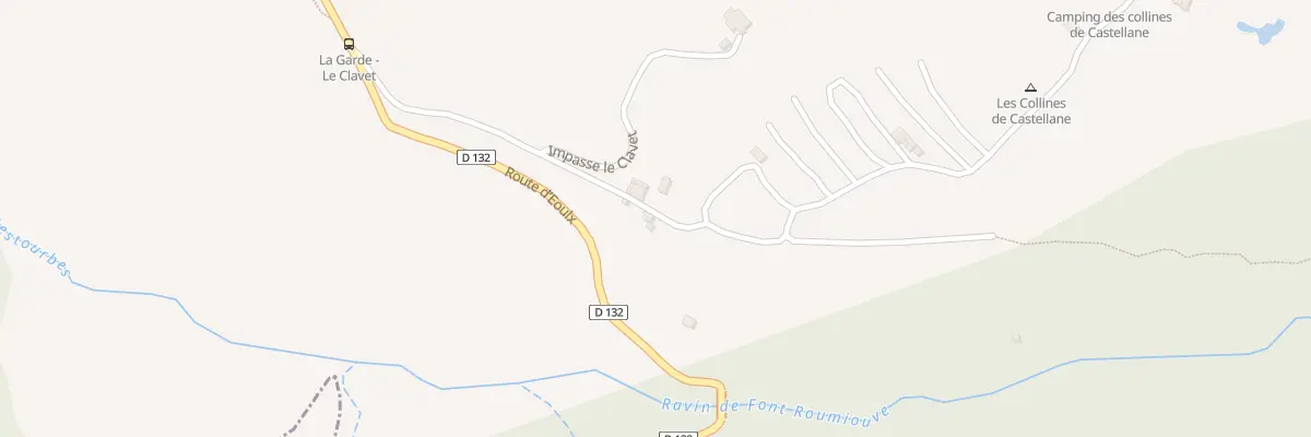 Plan du 5066 Clavet à La Garde