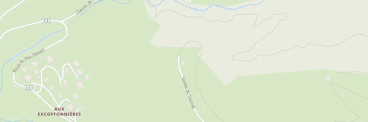Plan du 767 Sen du Tournet à Notre-Dame-de-Bellecombe