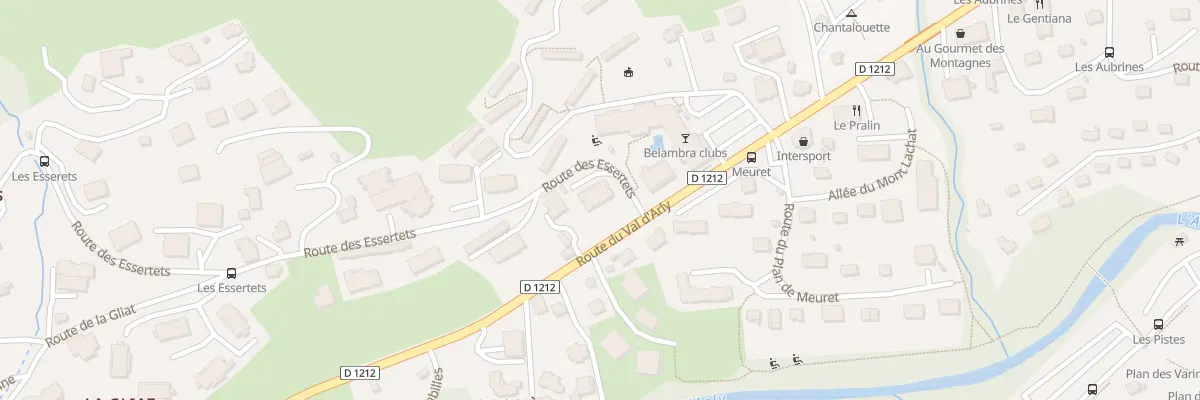 Plan du 45 Rte des Essertets à Praz-sur-Arly