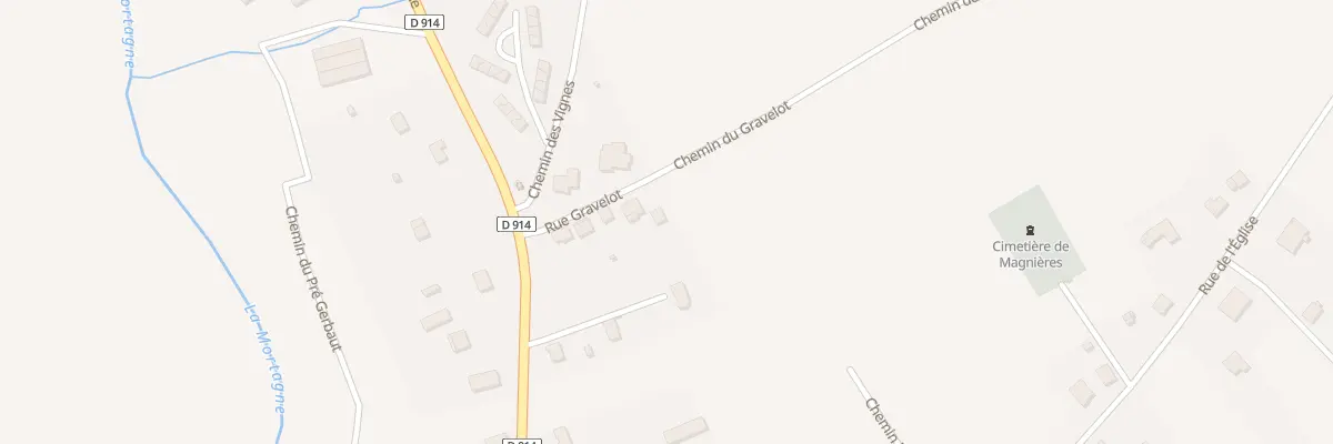 Plan du 5 Rue Gravelot à Magnières