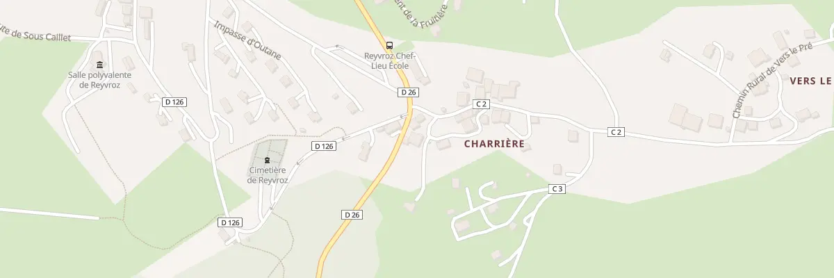 Plan du 16 Imp de la Forge à Reyvroz