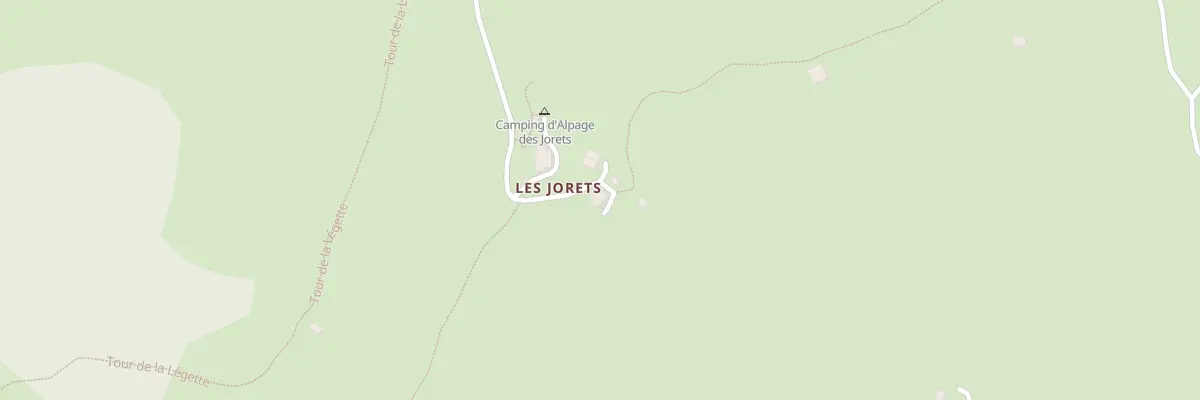 Plan du 5360 Les Jorets à Hauteluce