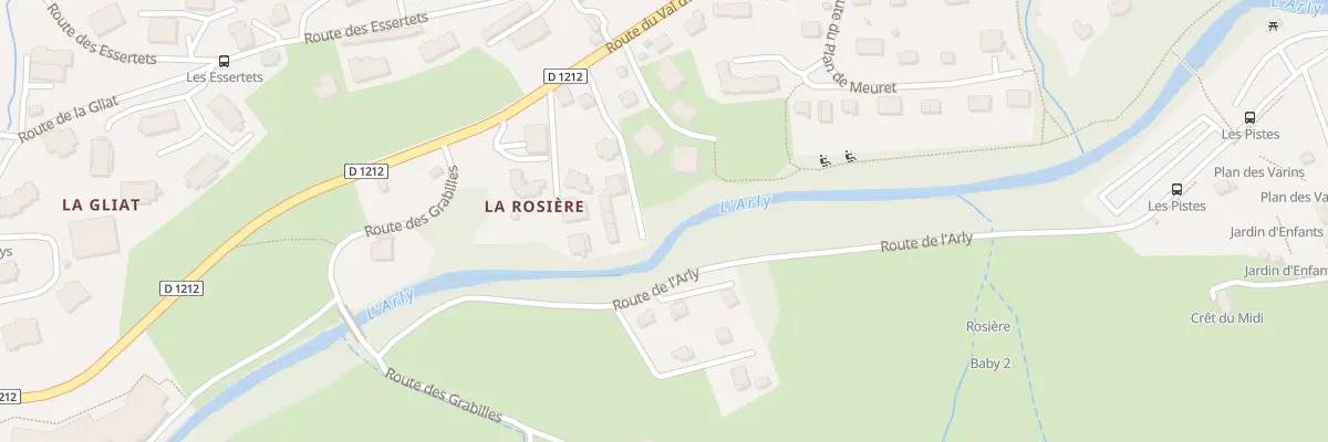 Plan du 60 All Reine des Prés à Praz-sur-Arly