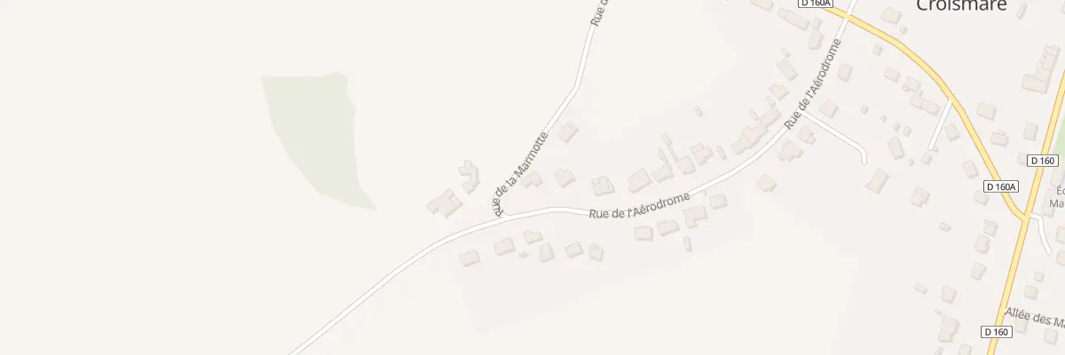 Plan du 23 Rue de l’Aérodrome à Croismare