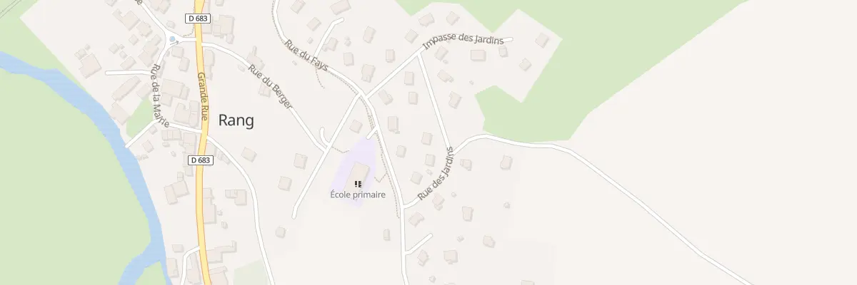 Plan du 8 Rue des Jardins à Rang