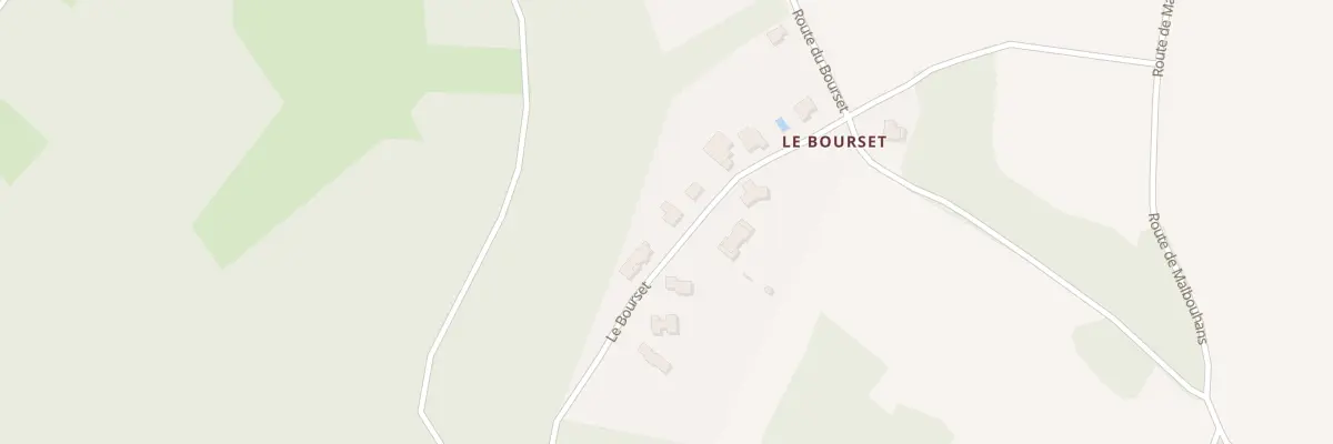 Plan du 8 Le Bourset à Montessaux