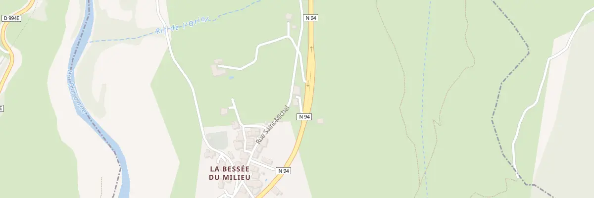 Plan du 41 Av de la Libération à L’Argentière-la-Bessée