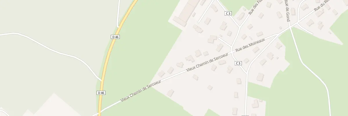 Plan du 4 Vieux Chemin de Sercoeur à Padoux