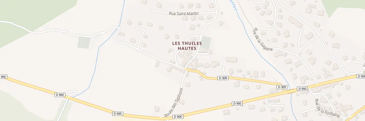 Plan du 22 Rte de l’Aupillon aux Thuiles