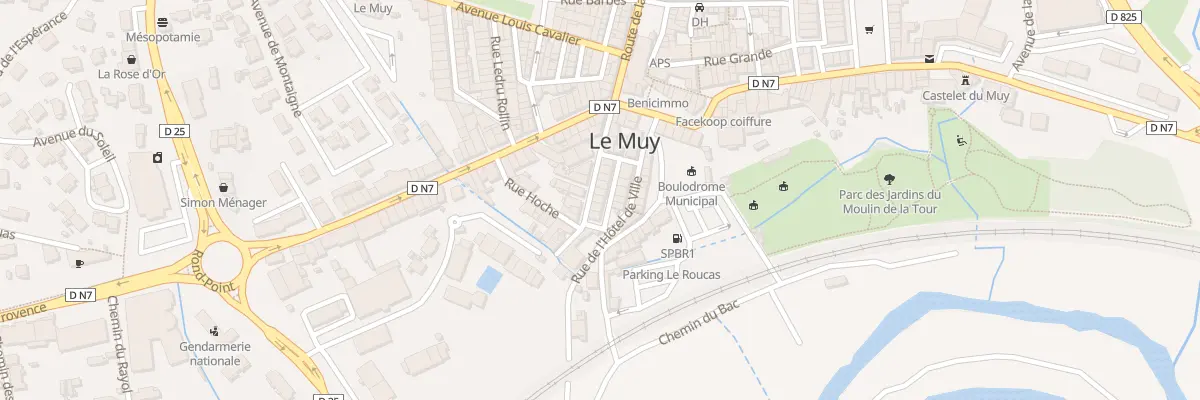 Plan du 19 Rue Carnot au Muy