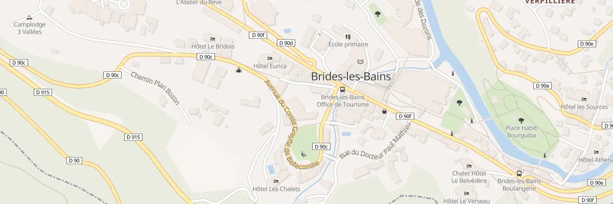 Plan du 5059 Imm Le Royal à Brides-les-Bains