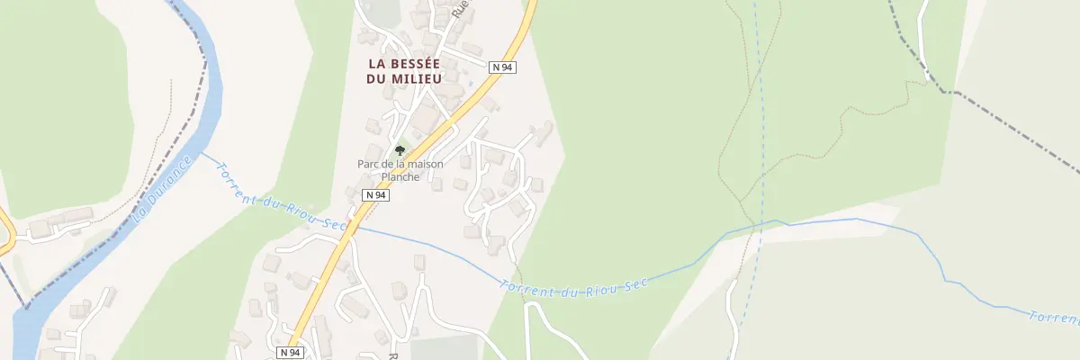 Plan du 18 Rue des Aiguillons à L’Argentière-la-Bessée