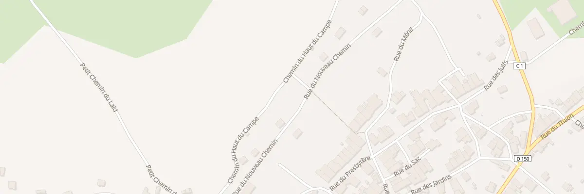 Plan du 11 Rue du Nouveau Chemin à Moyen