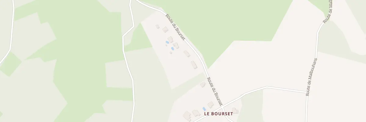 Plan du 9002 Rte du Bourset à Montessaux