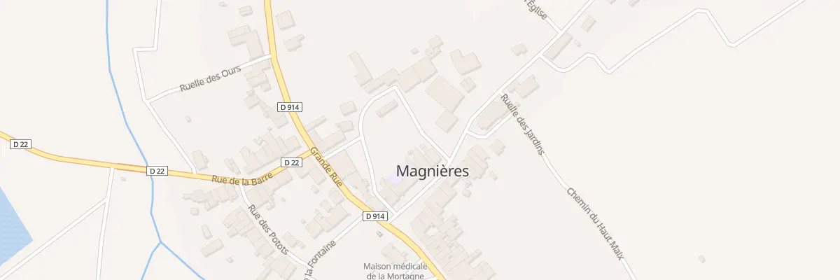 Plan du 14 Rue de l’Eglise à Magnières
