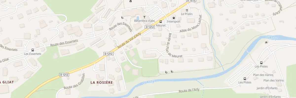 Plan du 120 Rte du Plan de Meuret à Praz-sur-Arly